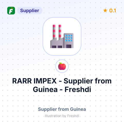 RARR IMPEX – summary card, no photo uploaded yet