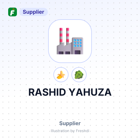RASHID YAHUZA – summary card, no photo uploaded yet