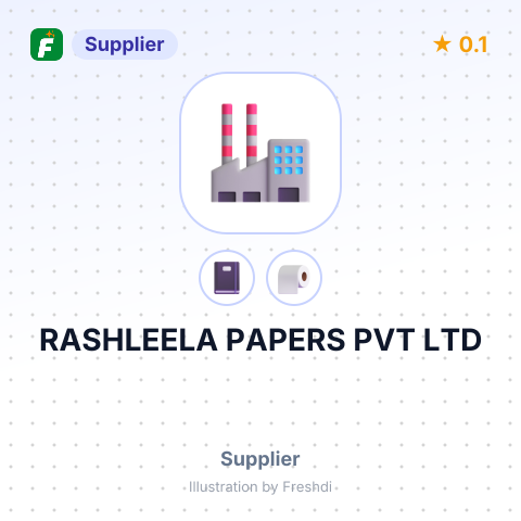 RASHLEELA PAPERS PVT LTD – summary card, no photo uploaded yet