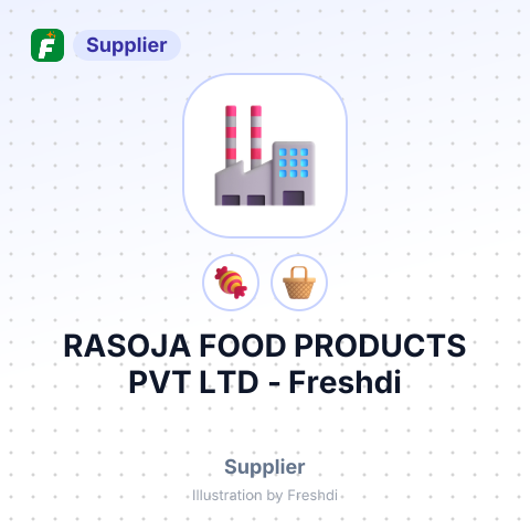 RASOJA FOOD PRODUCTS PVT LTD – summary card, no photo uploaded yet