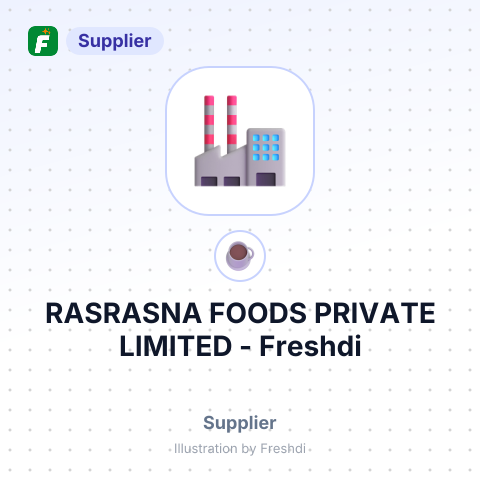 RASRASNA FOODS PRIVATE LIMITED – summary card, no photo uploaded yet