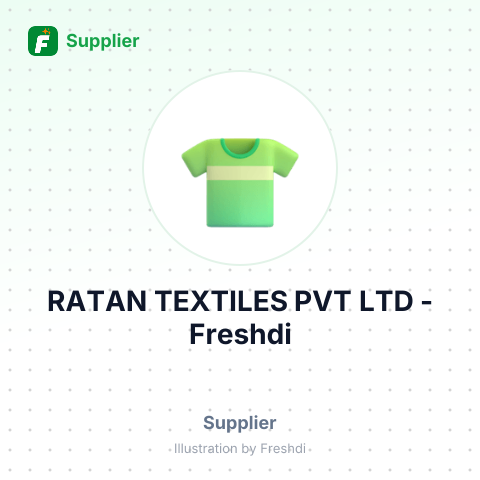 RATAN TEXTILES PVT LTD – summary card, no photo uploaded yet