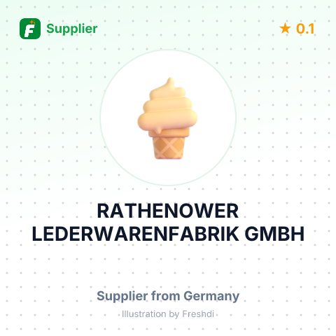 RATHENOWER LEDERWARENFABRIK GMBH – summary card, no photo uploaded yet