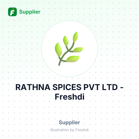 RATHNA SPICES PVT LTD – summary card, no photo uploaded yet