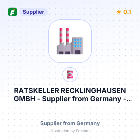 RATSKELLER RECKLINGHAUSEN GMBH – summary card, no photo uploaded yet