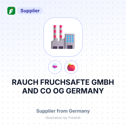 RAUCH FRUCHSAFTE GMBH AND CO OG GERMANY – summary card, no photo uploaded yet