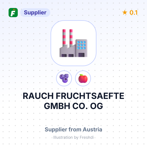 RAUCH FRUCHTSAEFTE GMBH CO. OG – summary card, no photo uploaded yet