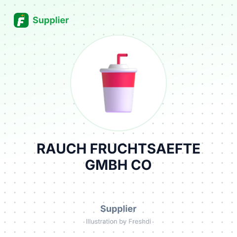 RAUCH FRUCHTSAEFTE GMBH CO – summary card, no photo uploaded yet