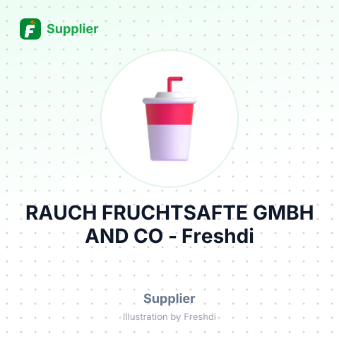 RAUCH FRUCHTSAFTE GMBH AND CO – summary card, no photo uploaded yet