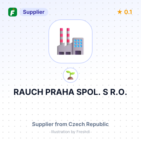 RAUCH PRAHA SPOL. S R.O. – summary card, no photo uploaded yet