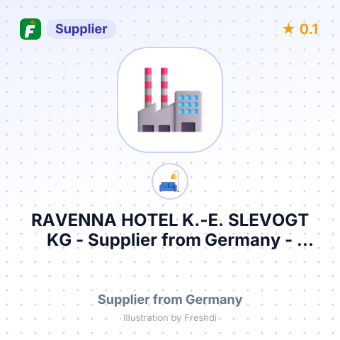 RAVENNA HOTEL K.-E. SLEVOGT KG – summary card, no photo uploaded yet