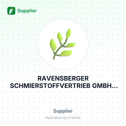 RAVENSBERGER SCHMIERSTOFFVERTRIEB GMBH – summary card, no photo uploaded yet