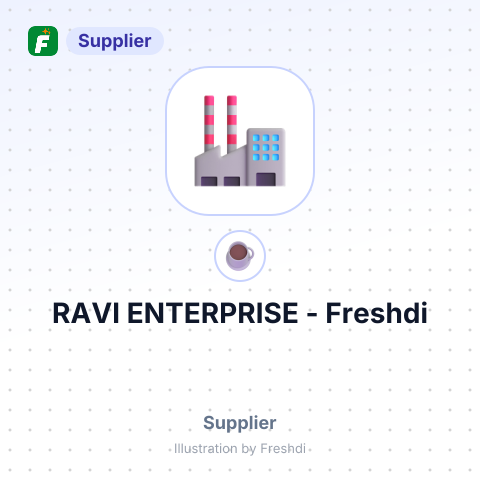 RAVI ENTERPRISE – summary card, no photo uploaded yet
