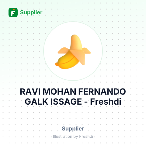 RAVI MOHAN FERNANDO GALK ISSAGE – summary card, no photo uploaded yet