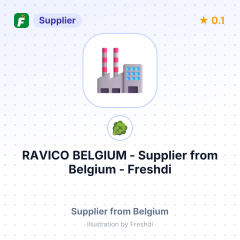 RAVICO BELGIUM – summary card, no photo uploaded yet