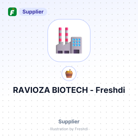 RAVIOZA BIOTECH – summary card, no photo uploaded yet