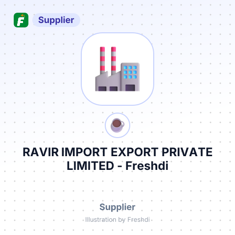 RAVIR IMPORT EXPORT PRIVATE LIMITED – summary card, no photo uploaded yet