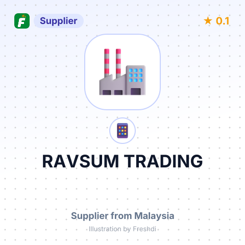 RAVSUM TRADING – summary card, no photo uploaded yet