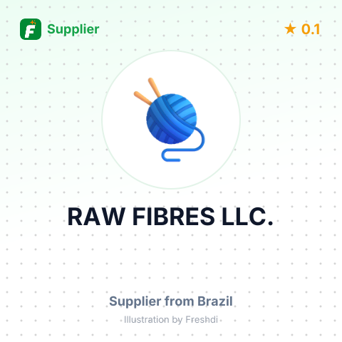 RAW FIBRES LLC. – summary card, no photo uploaded yet