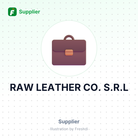RAW LEATHER CO. S.R.L – summary card, no photo uploaded yet