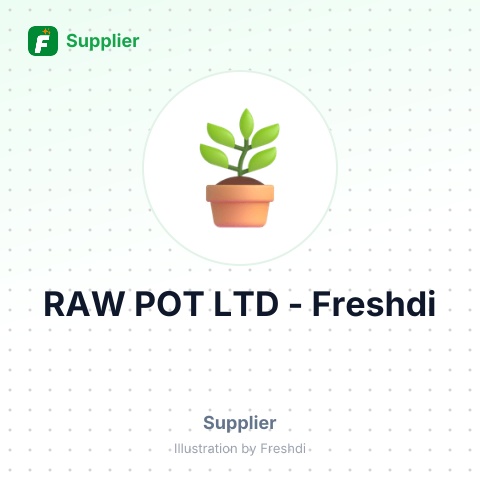 RAW POT LTD – summary card, no photo uploaded yet