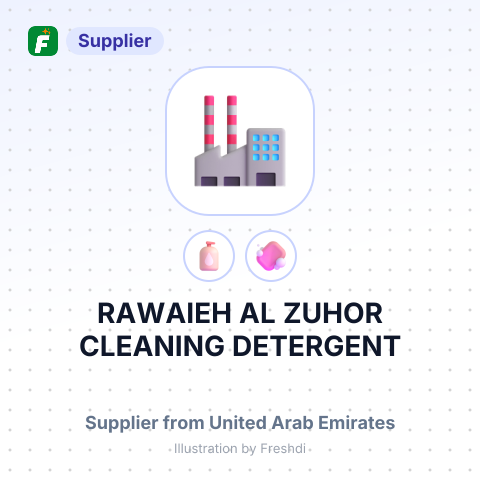 RAWAIEH AL ZUHOR CLEANING DETERGENT – summary card, no photo uploaded yet