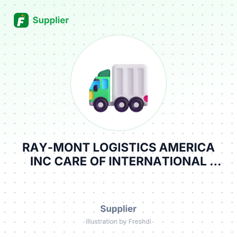 RAY-MONT LOGISTICS AMERICA INC CARE OF INTERNATIONAL FOREST PRODUCTS LLC – summary card, no photo uploaded yet