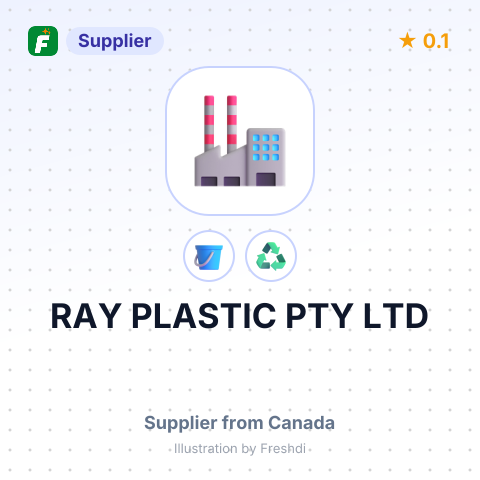 RAY PLASTIC PTY LTD – summary card, no photo uploaded yet