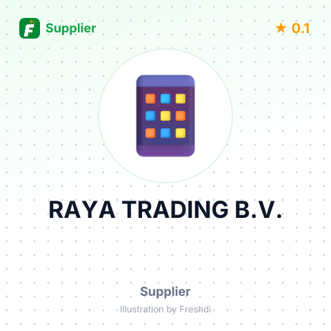 RAYA TRADING B.V. – summary card, no photo uploaded yet