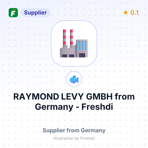 RAYMOND LEVY GMBH – summary card, no photo uploaded yet