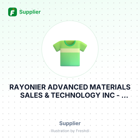 RAYONIER ADVANCED MATERIALS SALES & TECHNOLOGY INC – summary card, no photo uploaded yet