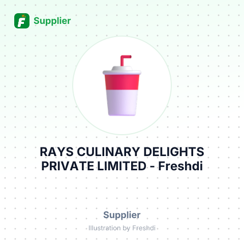 RAYS CULINARY DELIGHTS PRIVATE LIMITED – summary card, no photo uploaded yet