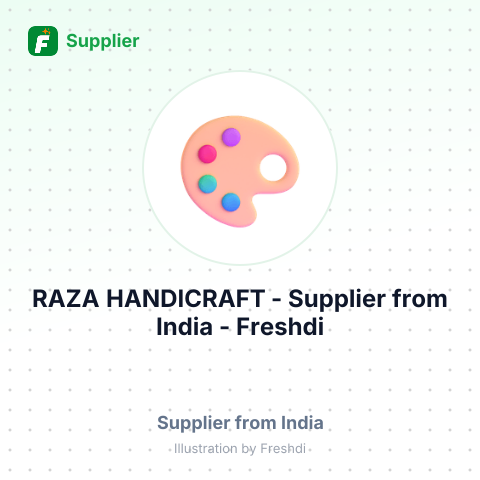 RAZA HANDICRAFT – summary card, no photo uploaded yet
