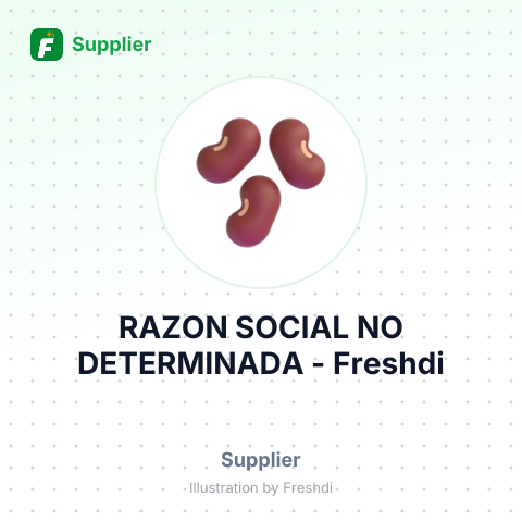 RAZON SOCIAL NO DETERMINADA – summary card, no photo uploaded yet