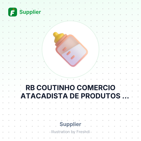 RB COUTINHO COMERCIO ATACADISTA DE PRODUTOS AGRICOLA – summary card, no photo uploaded yet