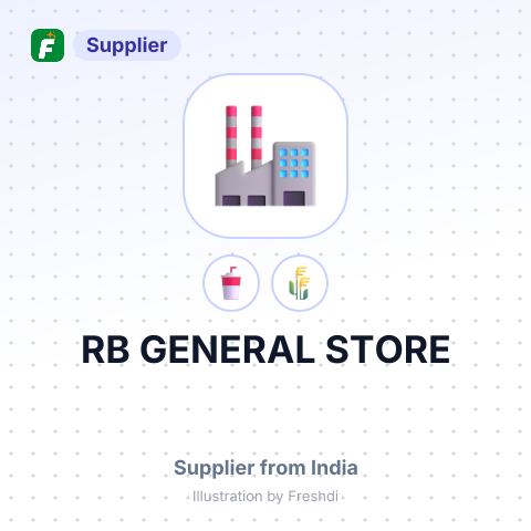 RB GENERAL STORE – summary card, no photo uploaded yet