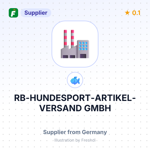 RB-HUNDESPORT-ARTIKEL- VERSAND GMBH – summary card, no photo uploaded yet