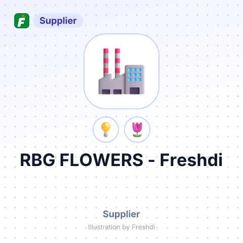 RBG FLOWERS – summary card, no photo uploaded yet