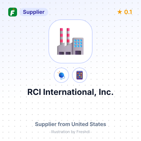 RCI International, Inc.  – summary card, no photo uploaded yet