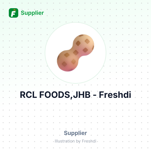RCL FOODS,JHB – summary card, no photo uploaded yet