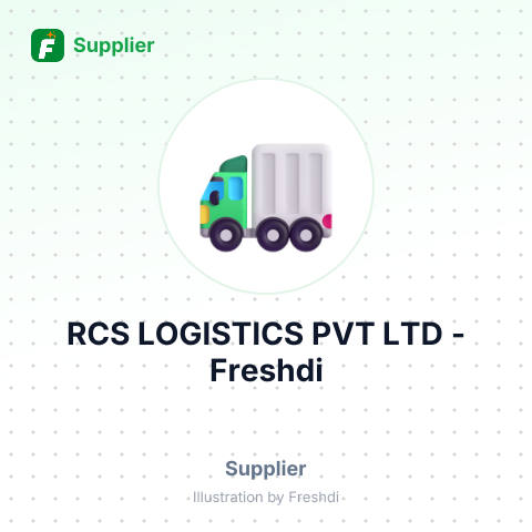 RCS LOGISTICS PVT LTD – summary card, no photo uploaded yet