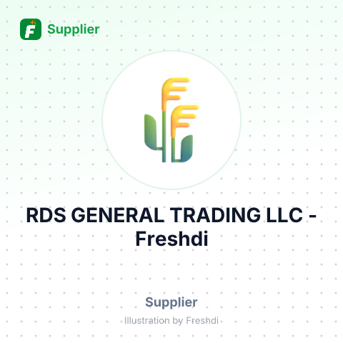 RDS GENERAL TRADING LLC – summary card, no photo uploaded yet