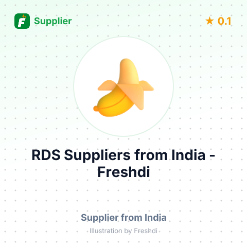 RDS Suppliers  – summary card, no photo uploaded yet