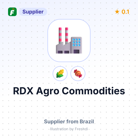 RDX Agro Commodities  – summary card, no photo uploaded yet