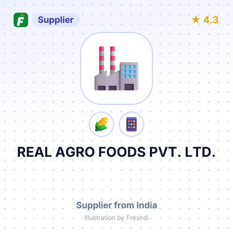 REAL AGRO FOODS PVT. LTD. – summary card, no photo uploaded yet