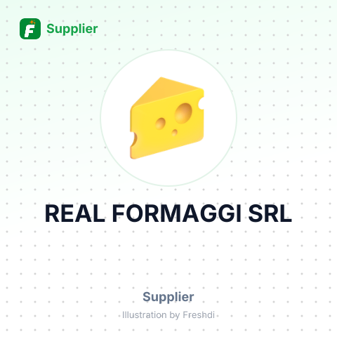 REAL FORMAGGI SRL – summary card, no photo uploaded yet