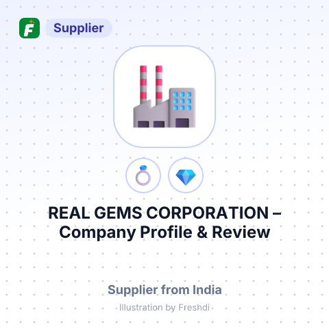 REAL GEMS CORPORATION – summary card, no photo uploaded yet