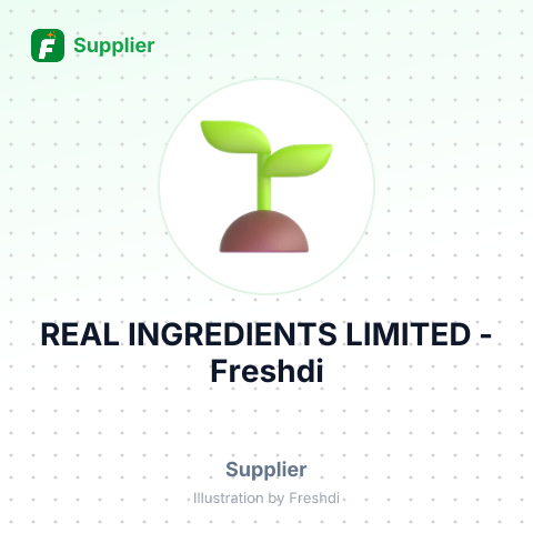 REAL INGREDIENTS LIMITED – summary card, no photo uploaded yet