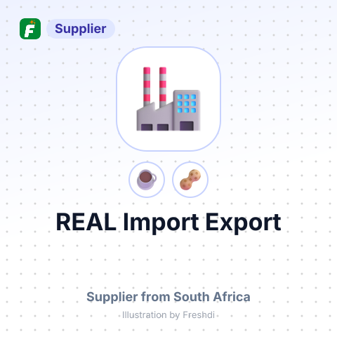 REAL Import Export – summary card, no photo uploaded yet
