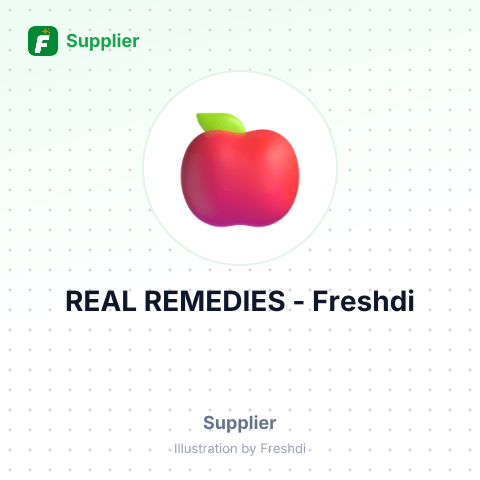 REAL REMEDIES – summary card, no photo uploaded yet